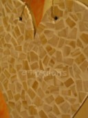 Akryl. mozaika třpytivá 10x10mm - laguna