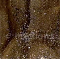Akryl. mozaika mramor 10x10mm - tmavě hnědá