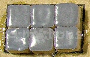 Mini Mozaika keramická 5x5mm - šedá
