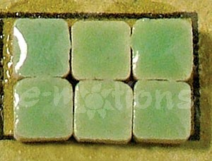 Mini Mozaika keramická 5x5mm - pastel.zelená