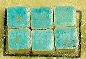 Mini Mozaika keramická 5x5mm - tyrkys