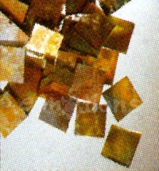 Mozaika CRYSTAL zlatá průhledná