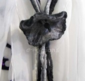 Merino 50g, mix - šedo-černé odstíny