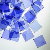 Mozaika CRYSTAL 15x15mm - středně modrá