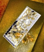 Mozaika CRYSTAL 15x15mm - světle modrá