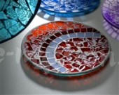 Mozaika CRYSTAL 15x15mm - bílá