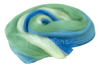 Merino světle modro-tyrkysové 50g