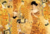 Découp. papír rýžový - Klimt