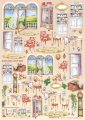 Découpage papír 70x50cm - Pokojík