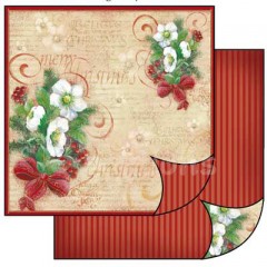 Scrapbook papír oboustr. - Čemeřice