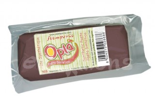 Polymer. hmota OPLÁ - hnědá - nepeče se!