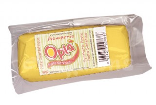 Polymer. hmota OPLÁ - žlutá - nepeče se!