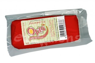 Polymer. hmota OPLÁ - červená - nepeče se!