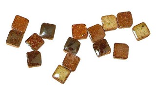 Nano Mozaika keramická 3x3mm - hnědý mix
