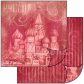 Scrapbook papír oboustr. - Moskva