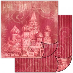 Scrapbook papír oboustr. - Moskva