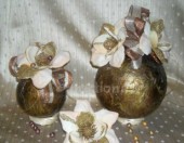 Koule plast dvoudílná 12cm