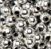 Deko-perličky 8mm, 300ks - stříbrné
