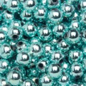 Deko-perličky 6mm, 650ks - ledově modré