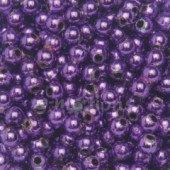 Deko-perličky 4mm, 1100ks - fialové