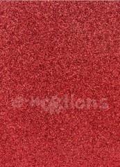 Třpytivý karton 20x30cm, 280g/m2 - tmavě červený