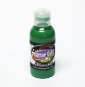 Akrylová barva s glittery 100ml - brilantní zelená
