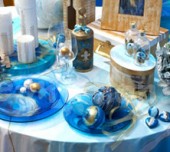 Akrylová barva s glittery 100ml - fuchsiová