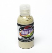 Akrylová barva s glittery 100ml - antická zlatá
