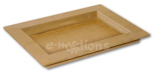 Tác obdélníkový hluboký MDF 36x26,5cm