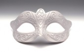 Benátská maska romantická 16x8cm, polyresin