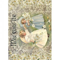 Filc s potiskem 15x21 - Marguerite