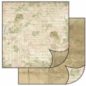 Scrapbook papír oboustr. - Andílci s knihou