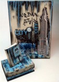 Découpage papír 70x50cm - New York