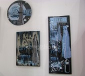Découpage papír 70x50cm - New York