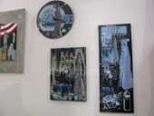 Découpage papír 70x50cm - New York