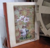 Découpage papír 70x50cm - Staré pohlednice