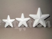 Hvězda polystyren 10cm