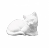 Kočička polystyren, 14cm