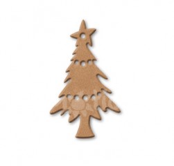 Stromeček MDF 6x10cm 