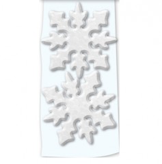 Sněhové vločky 12cm, polystyren
