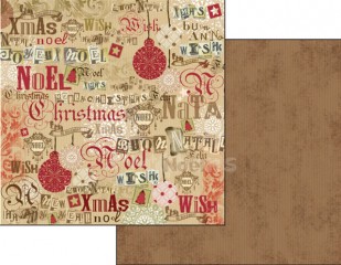Scrapbook papír oboustr. - NOEL Christmas