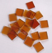 Mozaika CRYSTAL 15x15mm - jantarová