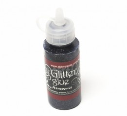 Glitrové lepidlo 40ml - tmavě šedé