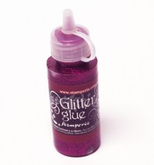 Glitrové lepidlo 40ml - fuchsiové