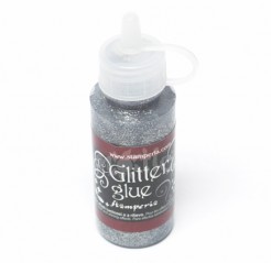 Glitrové lepidlo 40ml - stříbrné