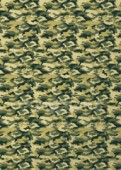Filc s potiskem 50x70 - Maskáčový vzor zelený