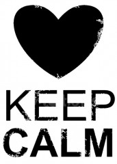 Razítko akrylové 5x7cm - KEEP CALM