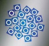 MATTRIX mozaika kruh - modrá