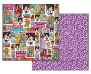 Scrapbook papír oboustr. - Manga
