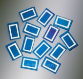MATTRIX mozaika obdélník - modrá